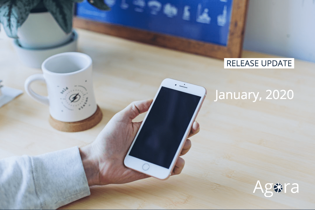 New release AGORA PLUS January 2020